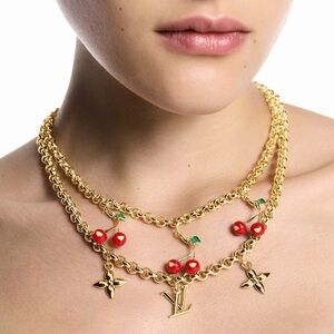 Louis Vuitton x Murakami LV x TM Cerise Necklace M02804